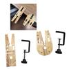 Multipurpose Desktop Clamp for Jewelry Making Wooden Workholding Devices for Jewelry Making Processing Tool