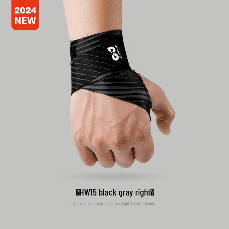 Rękawica do celowania w bilard i wsparcia nadgarstka – Czarny trener snookera