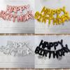 16inch Happy Birthday Decoration Balloons Pink Blue Letter Foil Ballons Set Birthday Party Decor