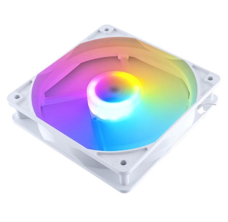 Quiet 12cm 4Pin Computer Case Fan 45CFM Airflow Durability ABS Material Forward Airflow Design