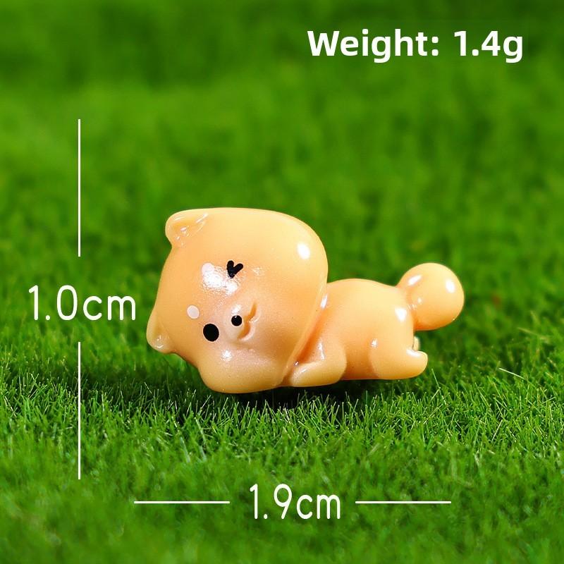 Shiba Inu Baby Resin Hantverksprydnad För Festfirande Och Gåvogivning