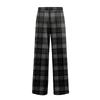 Men's Drawstring Pocket Casual Pants Plaid Stripe Print Pocket Casual Pants Home Pajama Pants