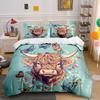 Highland Cow Art Print Set Multiple Sizes Kid'S And Adults' Bedroom Exquisite 3Pc Bedding Set, Gift