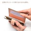 NO MORI Genuine Mini Popular Coin Easy to Bills Compact Wallet [HAKATA LEATHER] Women's Bi-fold Wallet, Leather, Wallet, Box-type Purse,