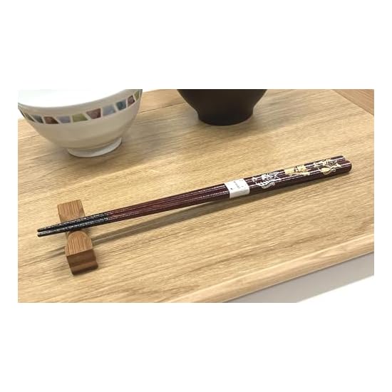 Hashimoto Kosaku Urushi Lakované nádobí Noto Hiba Urushi Hůlky, Série Talismanů, 1 Pár, M