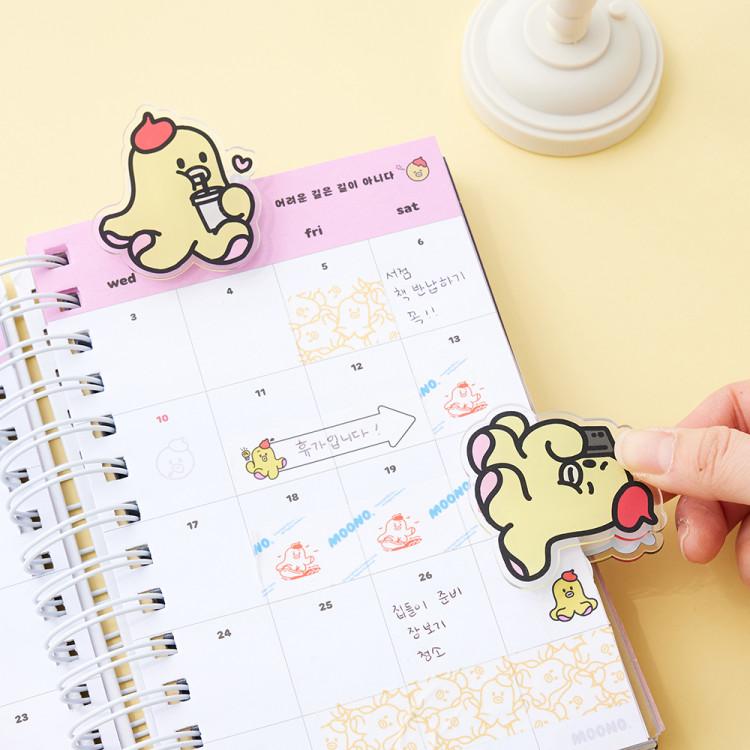 MOONO Doppelseitige Acryl-Klammer