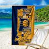 Custom Name Beach Towel Pacers Basketball Team  Beach Towel, Soft Microfiber, Gift for Her/Him, Birthday, for Pool, Beach, Travel, Fan gifts