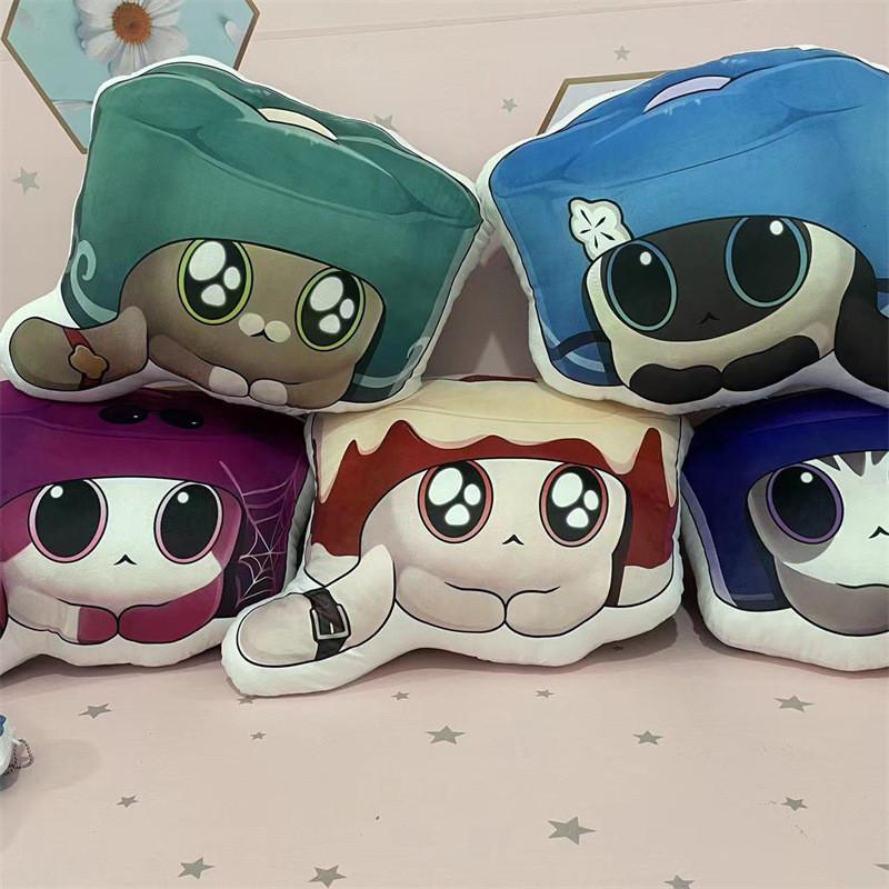 Adorable Pp Cotton Stuffed Plush Pillow Cartoon Anime Animal Cushion 45cm