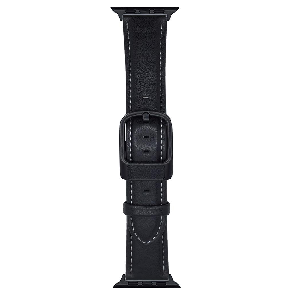 Watch Band For Apple Watch Series 10 9 8 7 SE 6 5 4 3 2 1 42mm 41mm 40mm 38mm Crazy Horse Texture Waist Pack Buckle Leather Strap