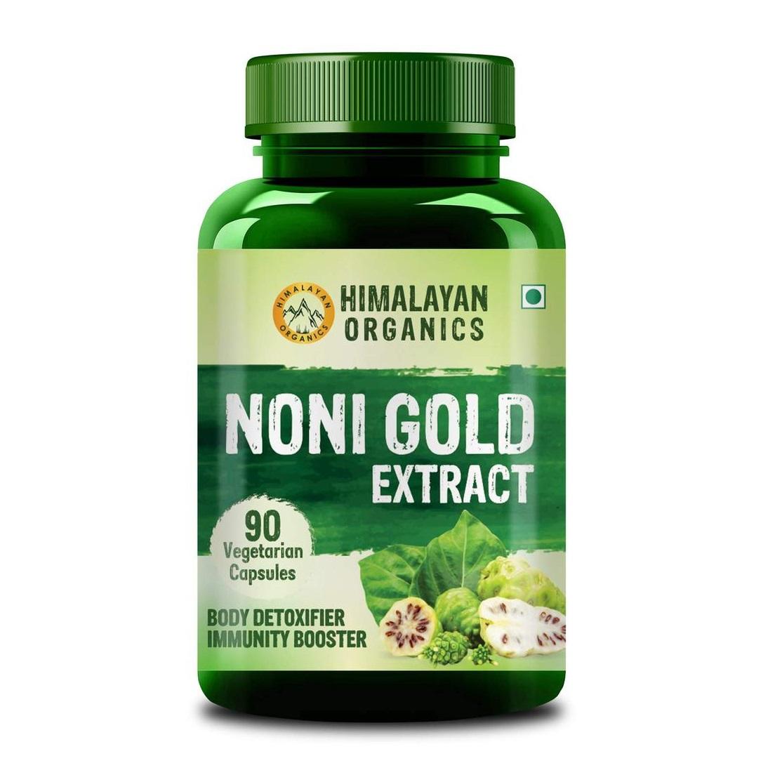 

Екстракт Ноні (Моринди цитрусолистої) (90 кап), Noni Gold Extract, Himalayan Organics