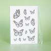 Butterfly, 1Pc Waterproof Temporary Tattoo Stickers, Long-lasting Waterproof for One To Two Weeks, Fake Tattoo for Man and Women