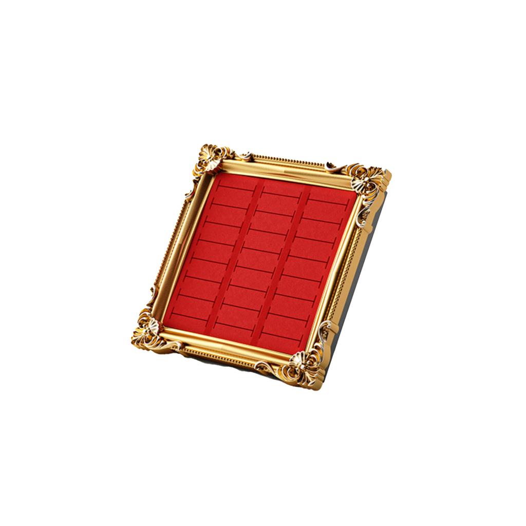 Schmuckständer, Europäischer Bilderrahmen, Ring, Schmuckaufbewahrungsschale, Schminktisch, Laden-Ausstellungsstücke