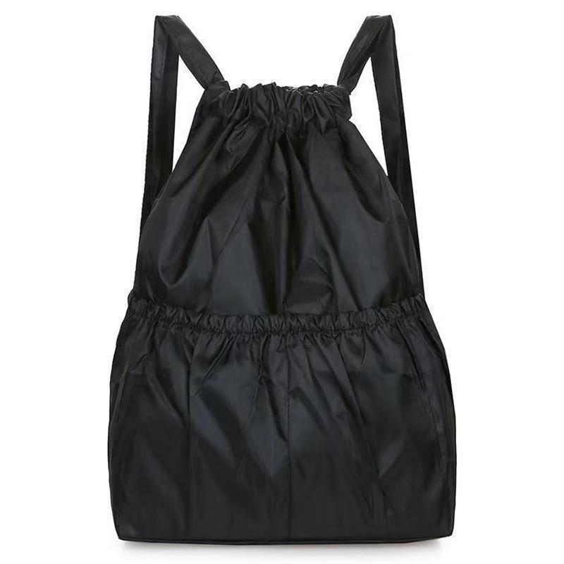 Men s and Women s Dual Shoulder Backpacks - Large Capacity Drawstring Fastened Shoulder Bags for Outdoor Leisure Use
