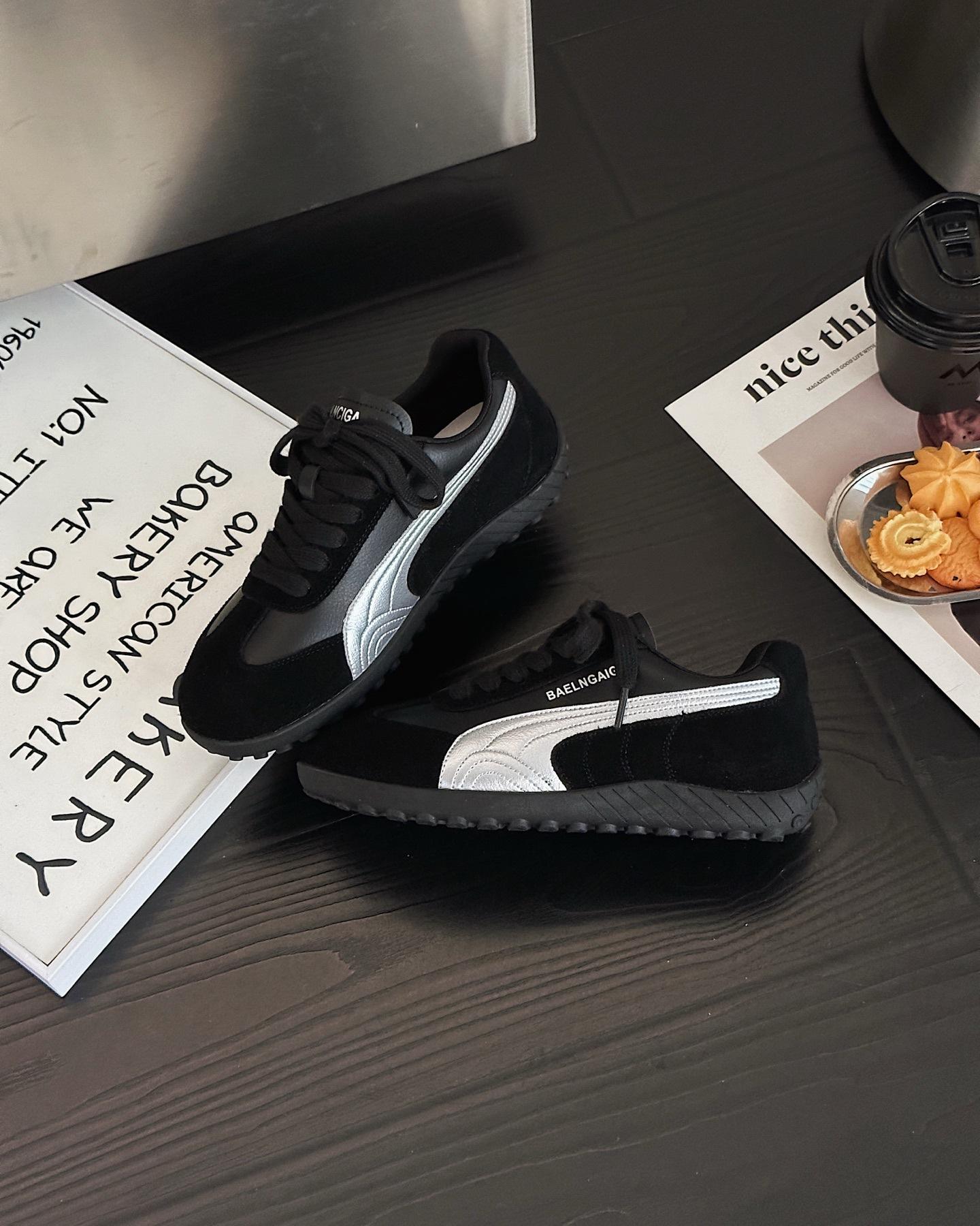 

Оригинальные гоночные кроссовки в стиле Гонконга с леопардовым принтом, мужские, модные, лето 2025, новая коллекция, спортивная повседневная обувь для пар, детская 39