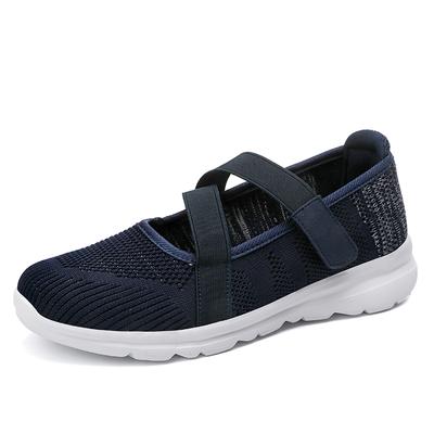 Flying Mesh Surface Breathable Women's Shoes Light Mother Shoes Casual Sports Walking Shoes Large Size New Women