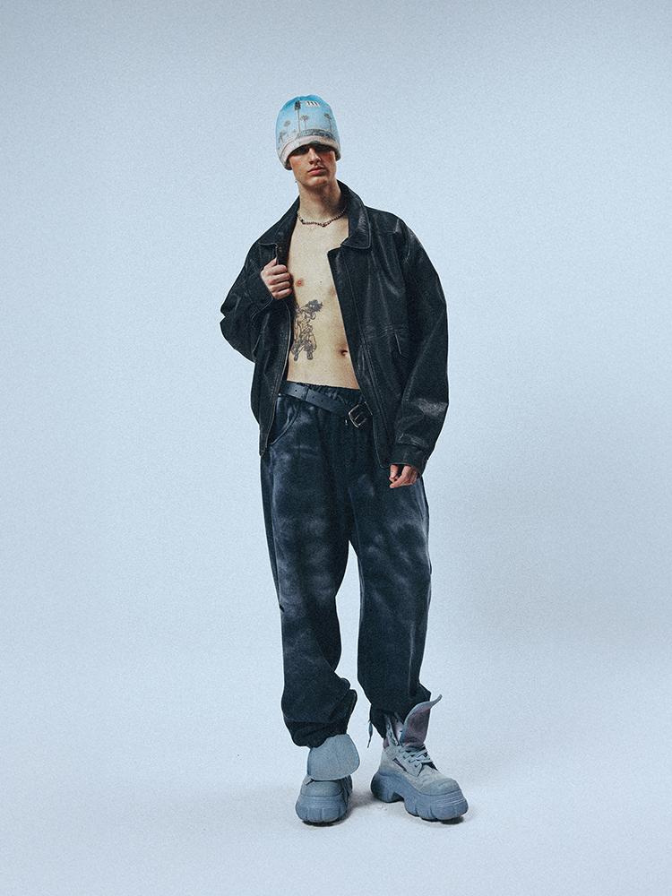 SUNDAY FRUIT MARKET Sunday Dyeing Sweatpant Black