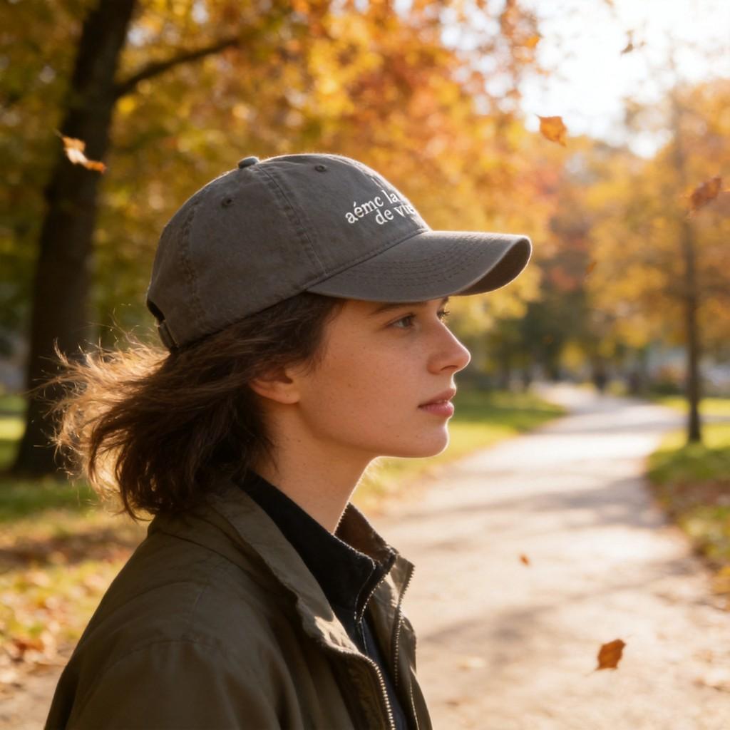 Federverstellbare Lila Baumwoll-Baseballkappe Mit Gesticktem Buchstaben-Design Für Lässige Männer Frauen