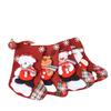 Medium Linen Christmas Stocking & Gift Bag Ornament