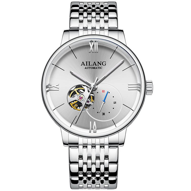 Neue Herrenuhr, vollautomatische mechanische Uhr, echte Schweizer Freizeituhr