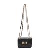 Korean Style Retro Women's Diamond Pattern Chain Crossbody Bag 2025 - Trendy Fashion Casual Small Square Shoulder Bag