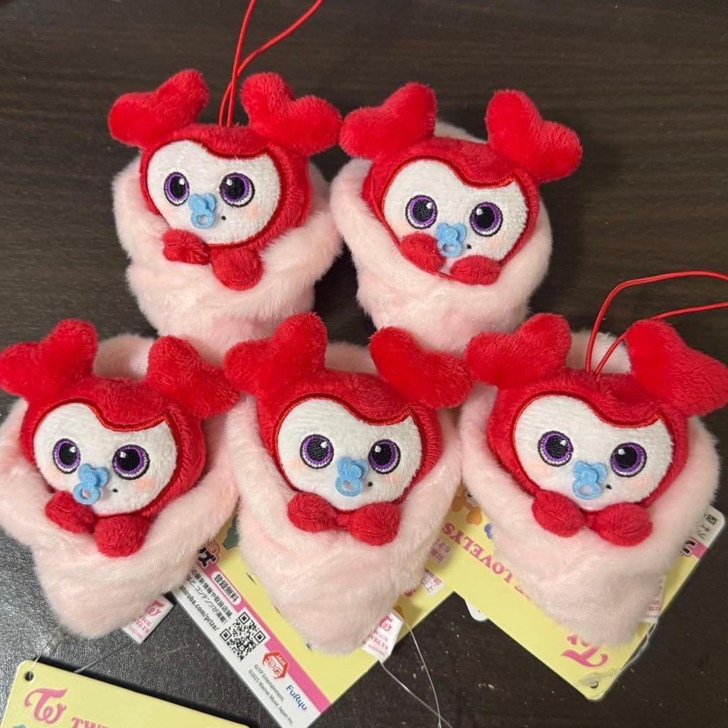 [USED] GiGO Exclusive TWICE Swaddle Mascot Chaeyoung 5 Pieces