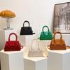 Stone Pattern Women'S Bag Fashionable Small Square Bag Texture Pu Shoulder Bag Niche Versatile Messenger Bag