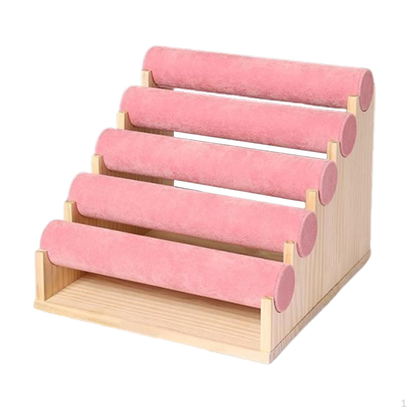 

5 Tier Bracelet Display Stand for Countertop, Organizer Bangles And Watches