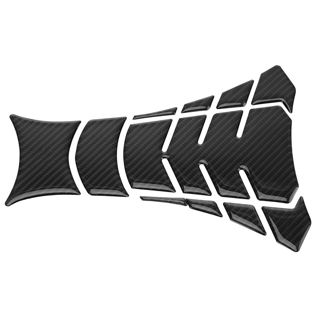 Carbon Fiber Motorcycle Fuel Oil Gas Tank Pad Protector Sticker Decals Universal