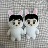 Boneca Guarda-chuva EXO 20cm Coelho de Algodão Algodão Preto Conjunto de 2 Coelhos Usado
