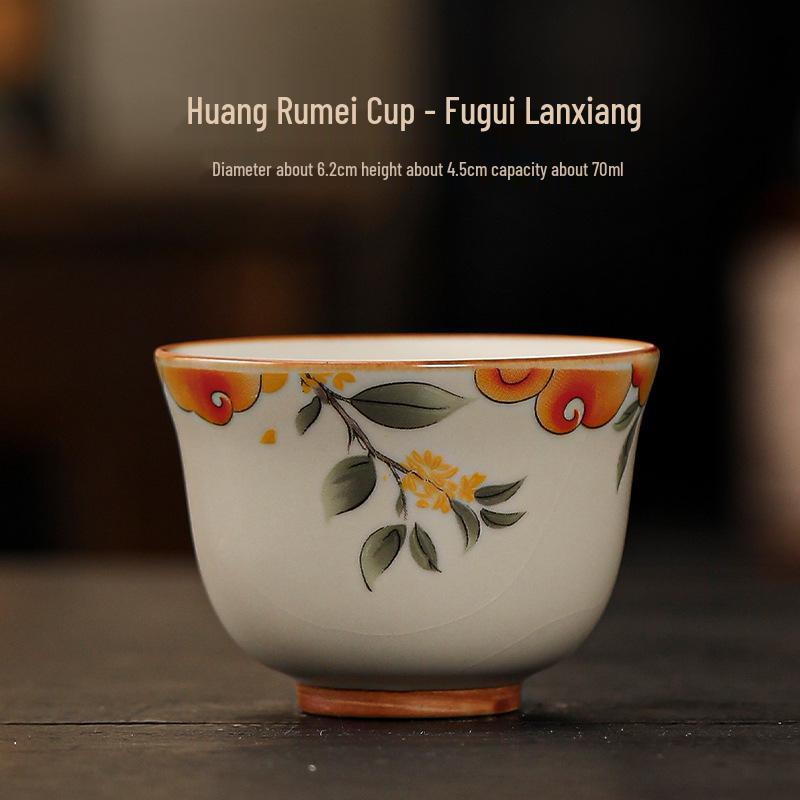 Ru Ware Ceramic Kung Fu Tea Tasting Cup