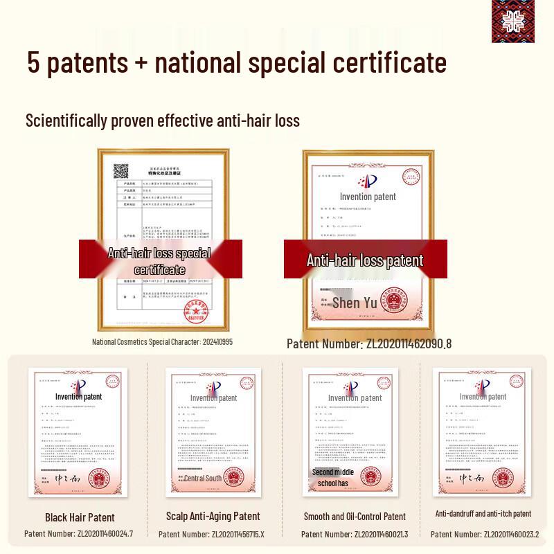 Long Hair Village Anti-Hair Loss Shampoo & Serum Set