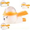 Cute Bear Plane Pet Food-dispensing Toy - Press Rotate Design for IQ Training, for Cats Dogs Self-amusement, Durable Pet Gift