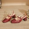 Women's Fashion High Heel Slingback Sandals, Women's Casual Backstrap Closed-Toe Sandals, Women's Trendy Mary Jane Flats