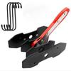 Auto Piston Spreader Tool for Brake Caliper Back Push with Space for Installing Brake Pads Car Repair Equipment with 4 Hooks