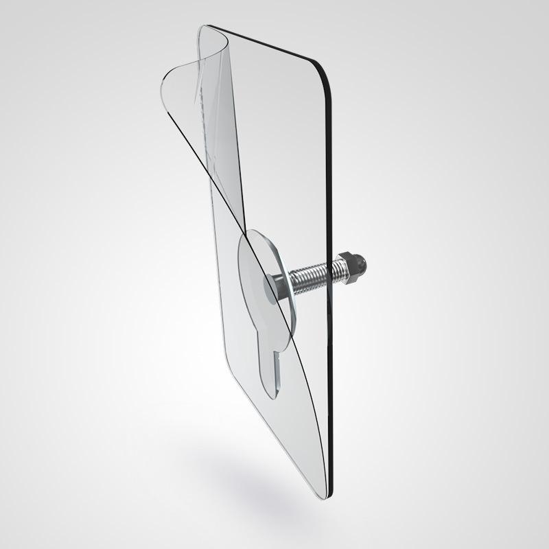 10 ks police nalepovací háčky na stěnu průhledné skříňové skříňky kolíky na police na stěnu věšáky kuchyně koupelna věšák na šroub