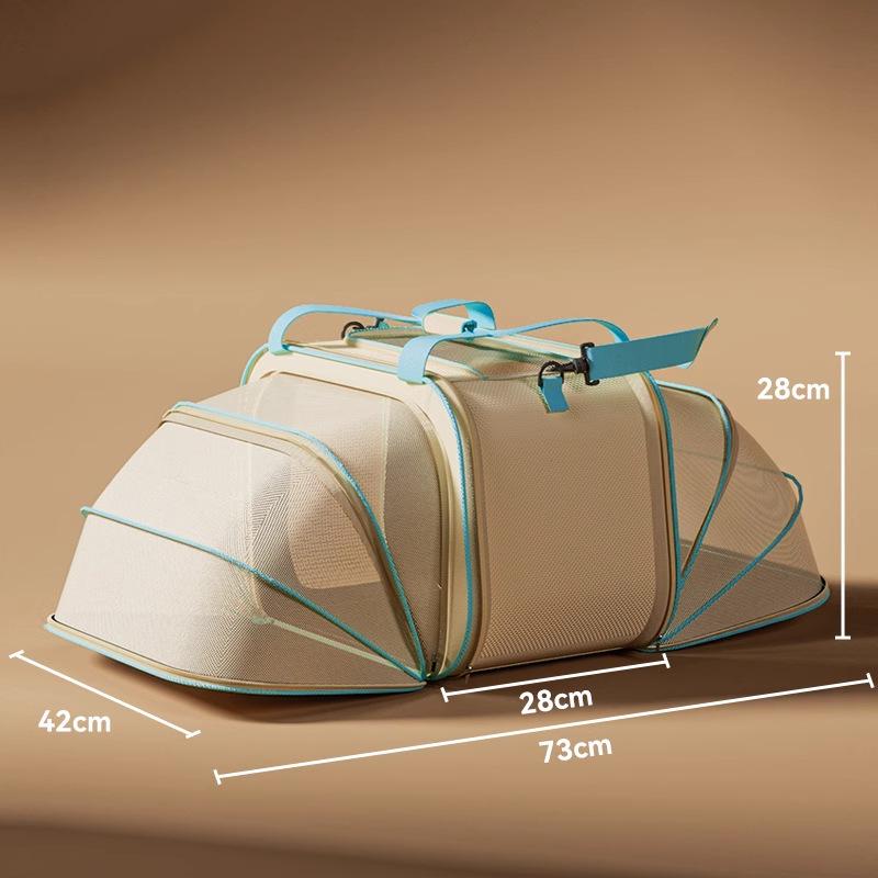 

Cat Bag Portable Cat Backpack Puppy Carriers Large Capacity Foldable Handbag Expandable Pet Products Carriers for Cat Bags