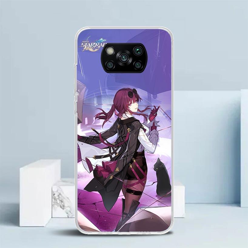 Honkai Star Rail Kafka Phone Case For Xiaomi Poco F7 Ultra X5 X6 X7 Pro M7 Redmi 15C 15 13C 13 12C 12 10C 10 10A 9 9C 9A 9T Cove