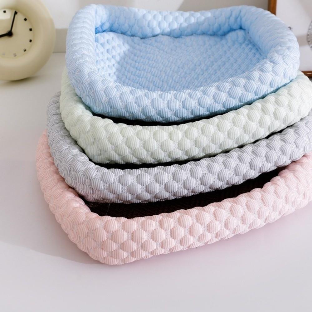 Detachable Hamsters Bed Pad Breathable Pet Sleeping Bed Rabbits Cooling Cushion Guinea Pigs