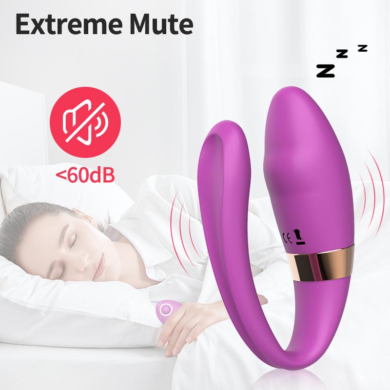 Wireless Remote Control Double Vibrators For Couple Wearable Dildo Female G Spot Stimulator Sex Toys Goods For Women Adults