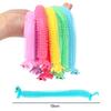Silicone world Worm Noodle Stretch String TPR Rope Anti Stress Toys String Fidget Autism Vent Toys Decompression Toys Vent Toys