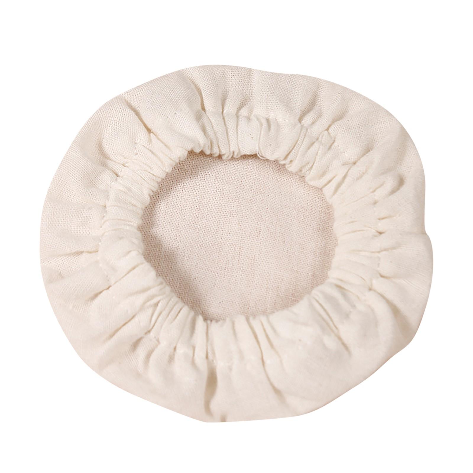 Pures Cotton Fermentation Cloth Cover Yeast Fermentation Tank Cloth Cover Fermented Dough Glass Bottle Cloth Cover Dusts Cover Unbleached Cloth Cover One Size