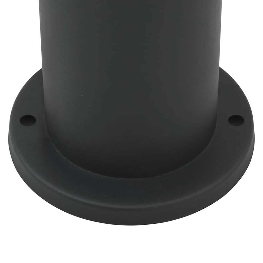 Bollard Lights with Sensor & Socket Set of 3 110 cm Stainless Steel IP44