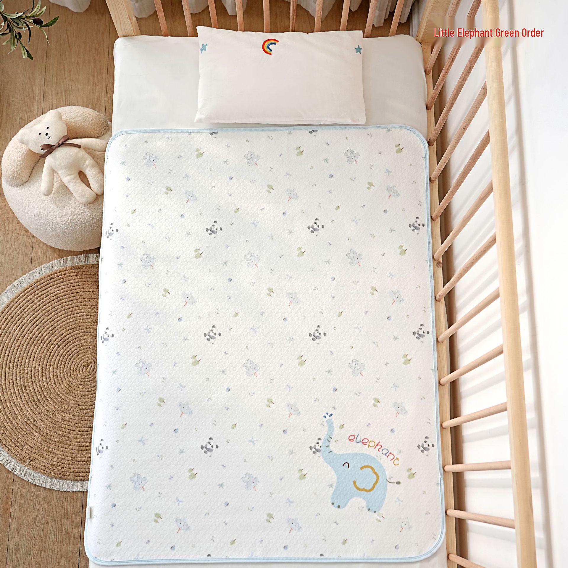 

Waterproof Baby Changing Pad - One-Piece Design, Machine Washable, Pure Cotton, Exclusive Print 80*100 cm