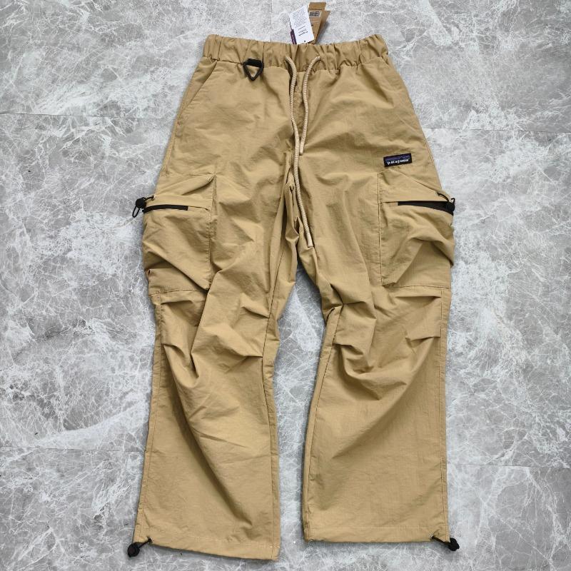 EastRogue Outdoor Functional Windbreaker Pants, Waterproof Breathable Drawstring Pleated Paratrooper Pants, Casual Long Pants for Men and Women.