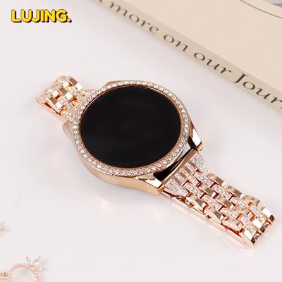 Diamond Strap+Case For Samsung Galaxy Watch 7 4 5 6 40mm 44mm Bling Case+Jewelry Stainless Steel Strap for Galaxy Watch 6 5 4 Screen Protector