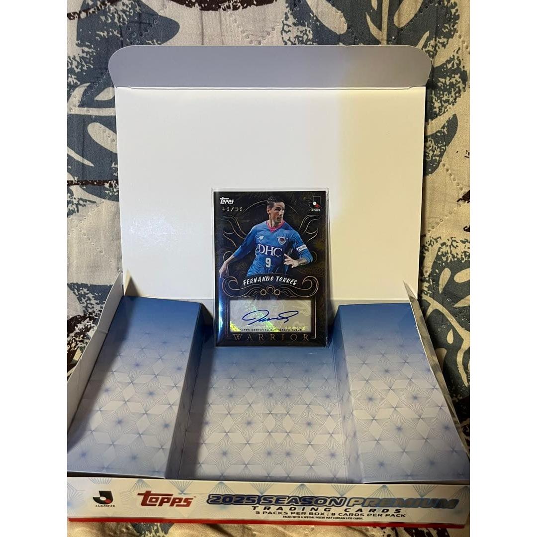 Topps J League 2025 Fernando Torres autograph card 50 shillings