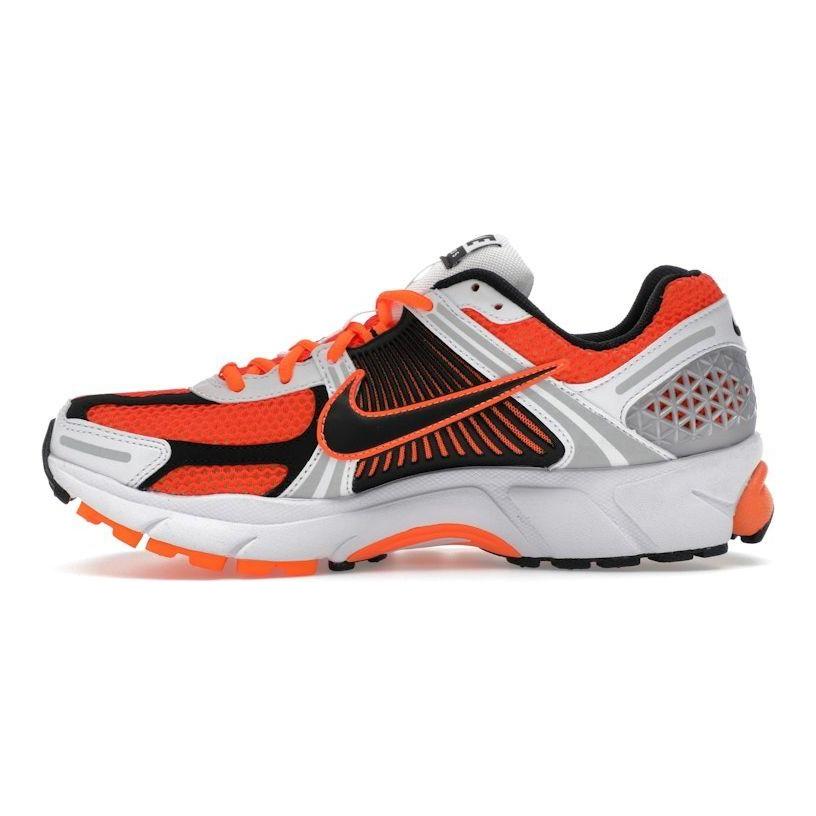 Nike Mens Air Zoom Vomero 5 Total Orange Unisex Sneakers Black White Metallic-Platinum FB9149-800