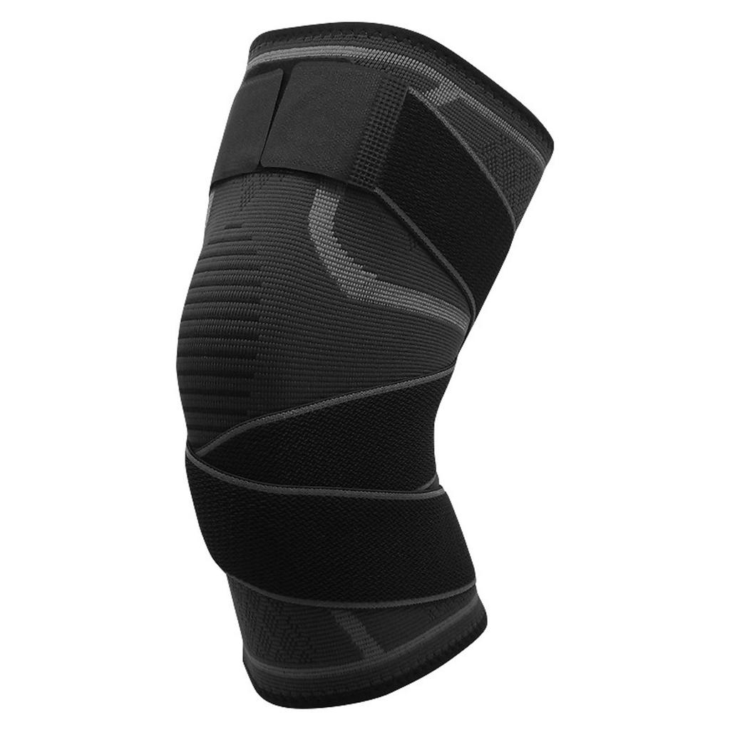 Figure-Eight Cross-Band Knee Pads, Outdoor Sports Compression Brace for Running, Cycling, Basketball, Hiking, Fitness