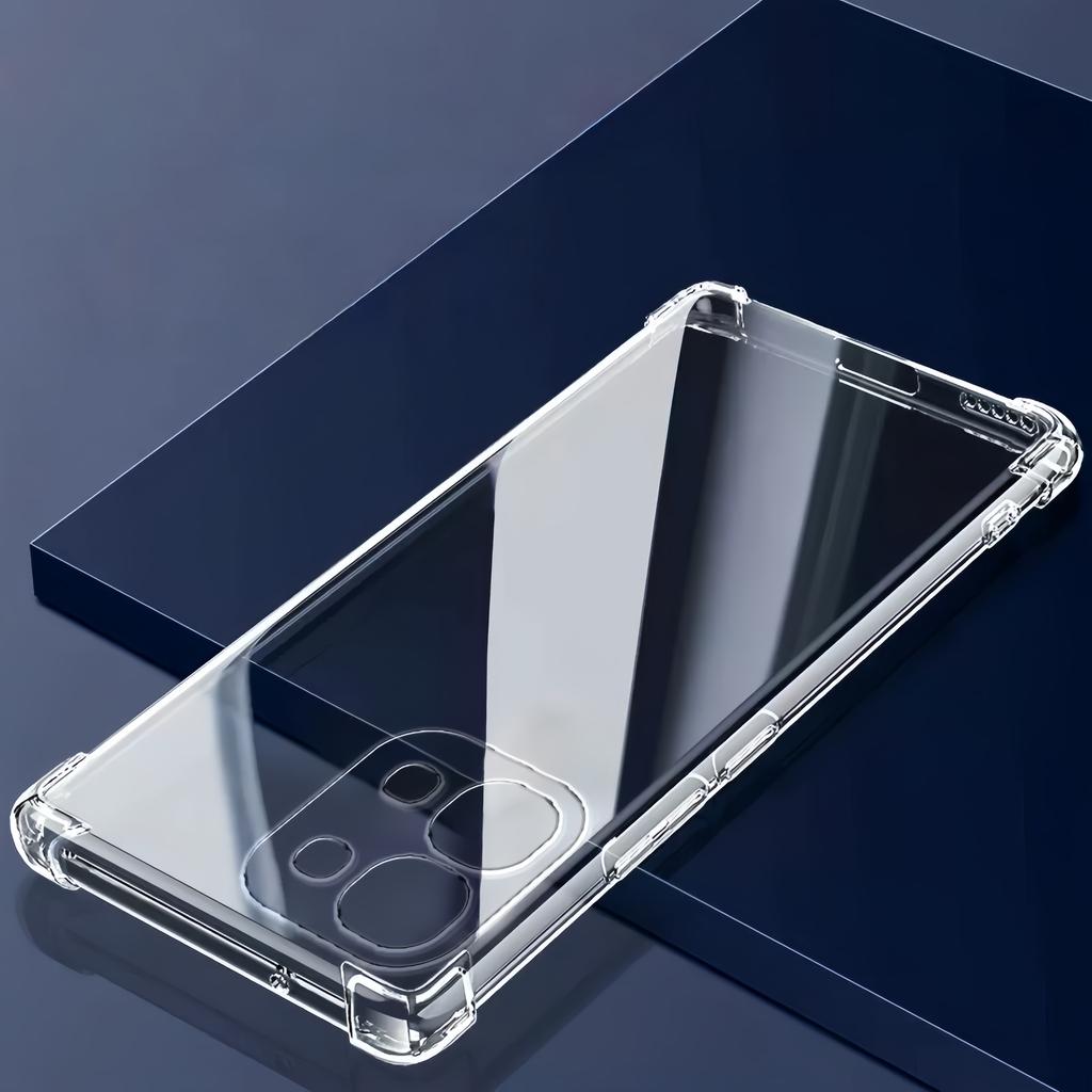 Transparent TPU Phone Case For OPPO A6 Pro/A6/A6X/A5 Pro/A5/A5X , Non-Yellowing Shockproof Protective, Anti-Scratch-Clear