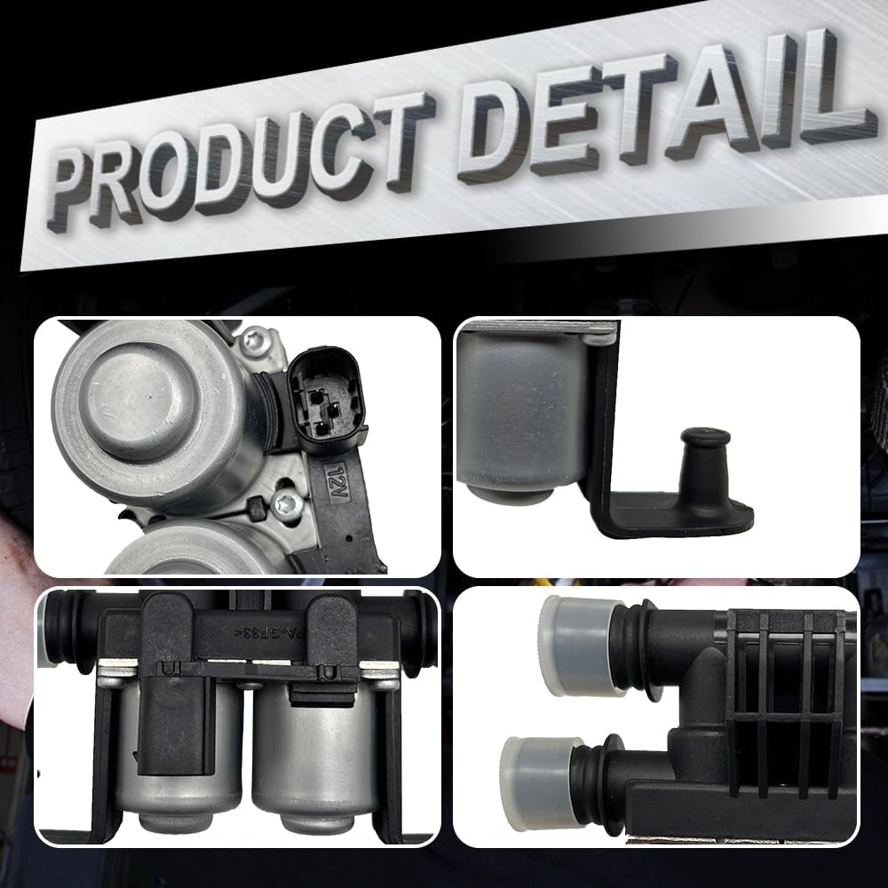 3-Way HVAC Heater Control Valve Solenoid for BMW 525i 528i 530i 535i 550i 645Ci 650i 745i 750i 760i M5 M6 Alpina B7, Range Rover 2002–2010 –